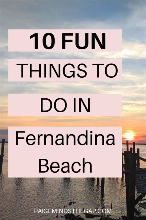 fernandina beach tripadvisor|THE 10 BEST Things to Do in Fernandina Beach .